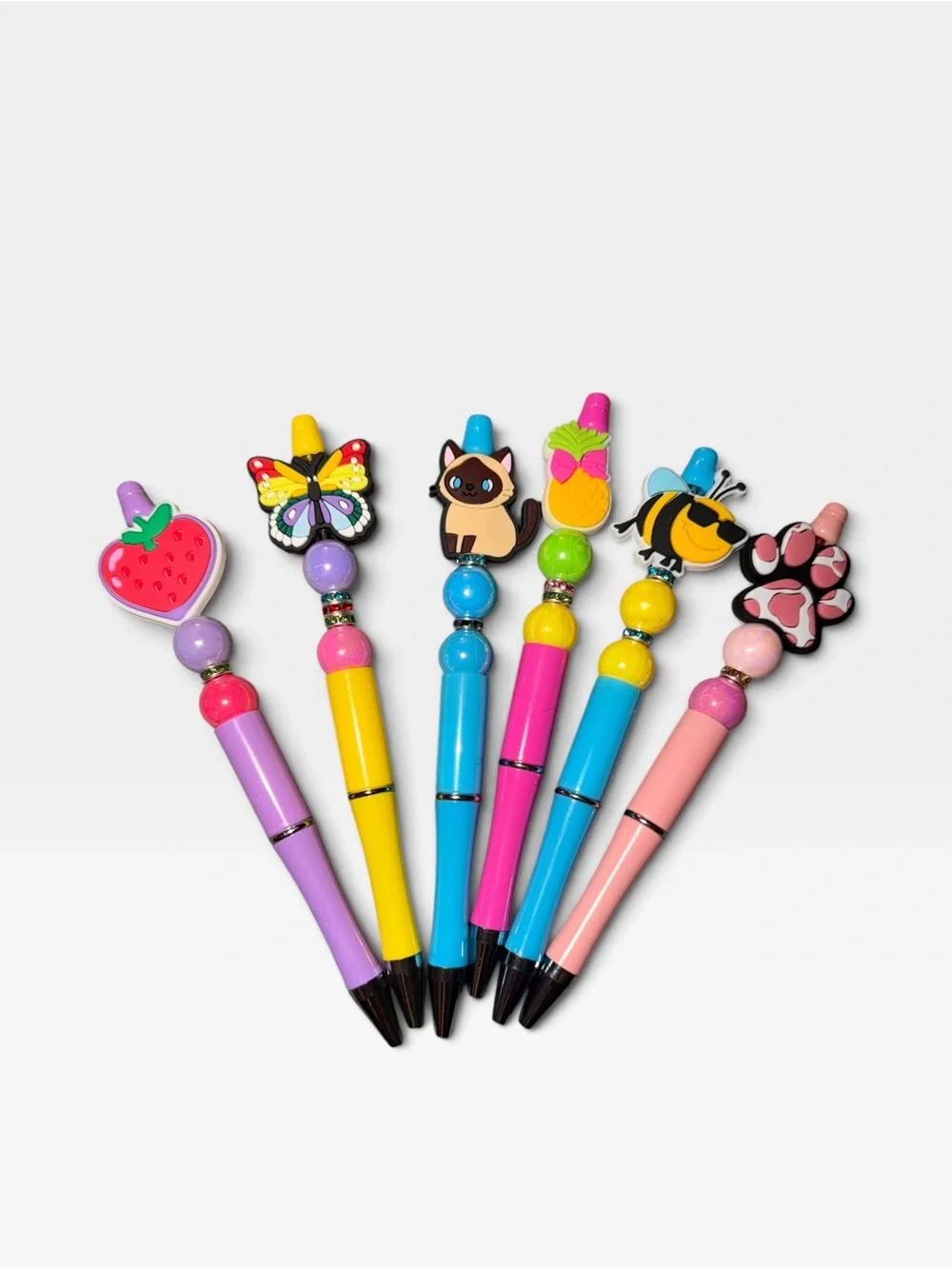 Handmade Character Bead Pens